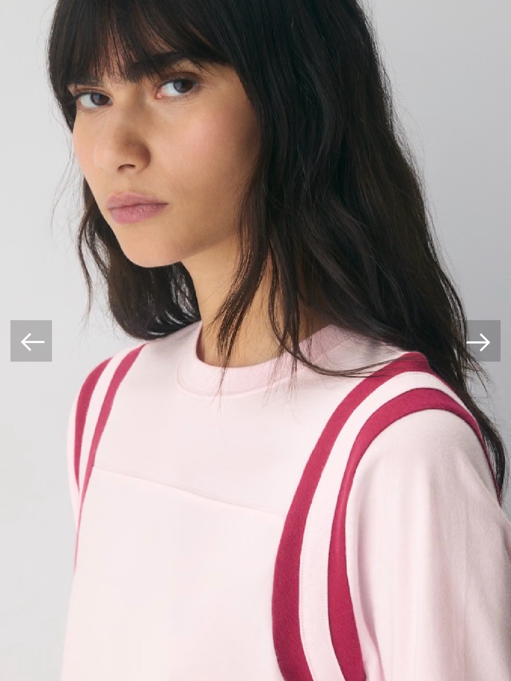 Pink & Raspberry 100% Cotton Jersey Tee - Picture 4 of 6